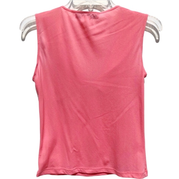 Y2K Pink Ady Gluck Frankel Tuxedo Top for Necessary Objects, size Large - Picture 5 of 9